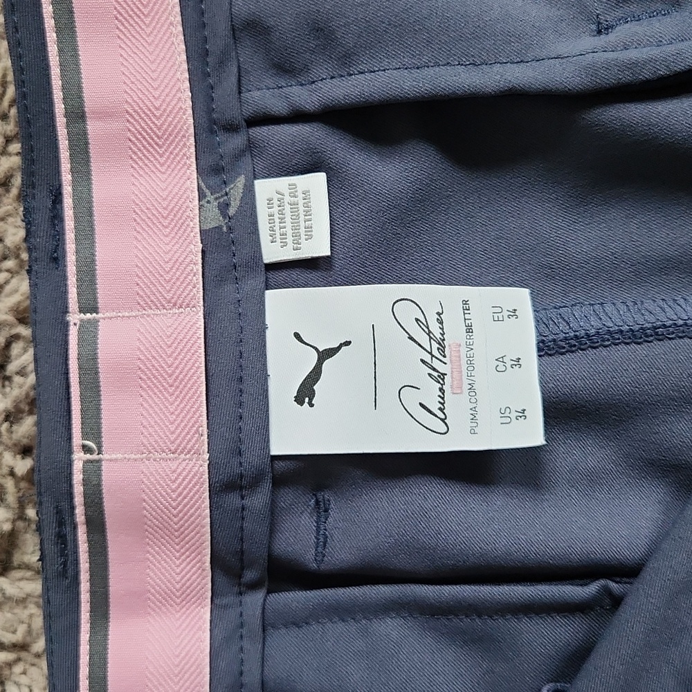 PUMA x Arnold Palmer Men's Arnold Palmer Umbrella Shorts - Picture 4 of 5